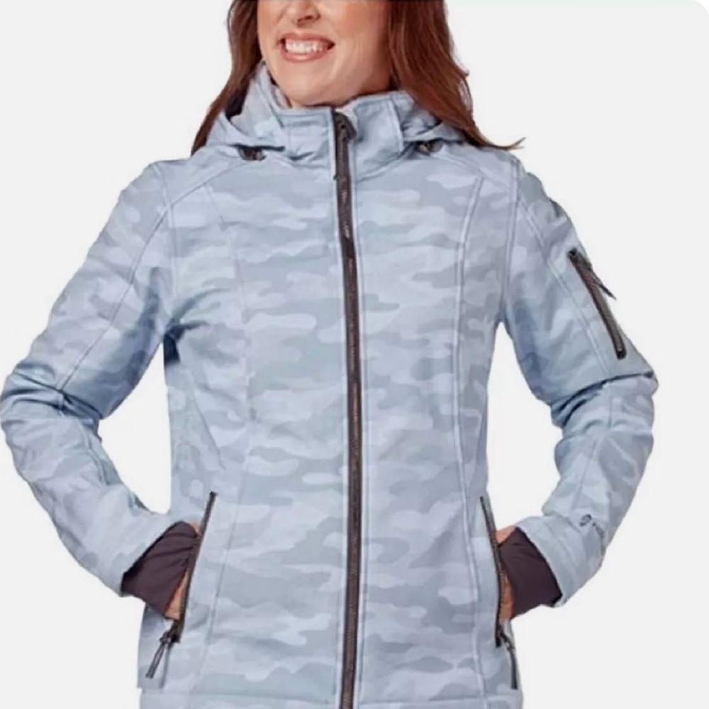 - Free Country‎ Camu Super Soft-shell Hooded, Long Sleeve Women’s Jacket …
